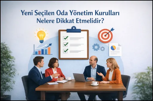 YENİ SEÇİLEN ESNAF VE SANATKARLAR ODALARI YÖNETİM KURULLARI NELERE DİKKAT ETMELİDİR