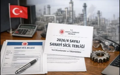 SANAYİ SİCİL BELGESİ  BAŞVURU İŞLEMLERİ VE 2026 YILI CEZALARI