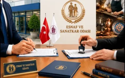 ADIM ADIM ESNAF VE SANATKARLAR ODASI KURULUŞ İŞLEMLERİ VE UNVAN DEĞİŞİKLİĞİ 2026